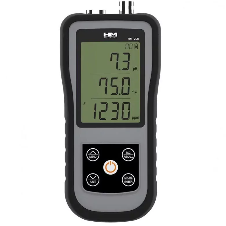 Портативный pH/EC/TDS/монитор температуры HM Digital HM-200