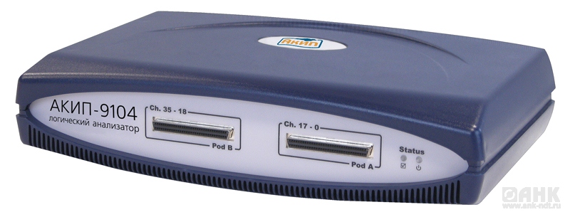 Логический анализатор на базе ПК (USB) АКИП-9104 (1М)