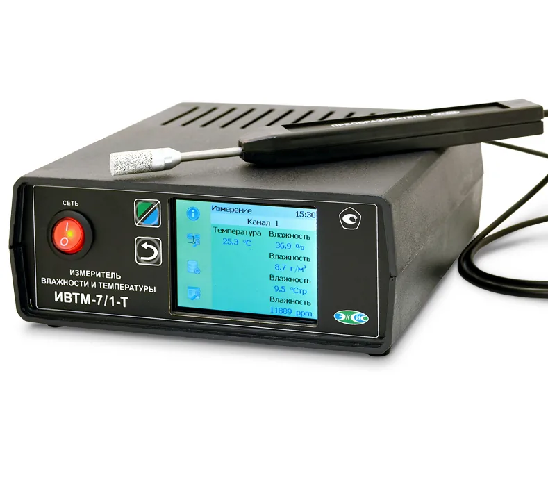 Термогигрометр ЭКСИС ИВТМ-7/1-Т-4Р-2А Ethernet 3"