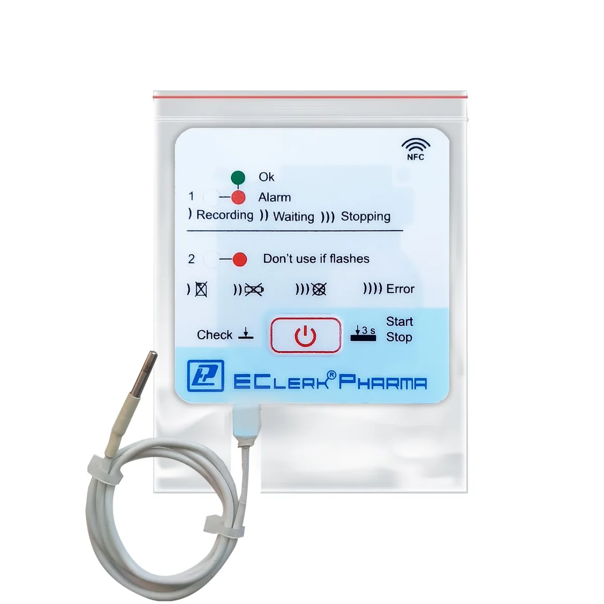 Логгер Рэлсиб EClerk-Pharma-NFC-I-e