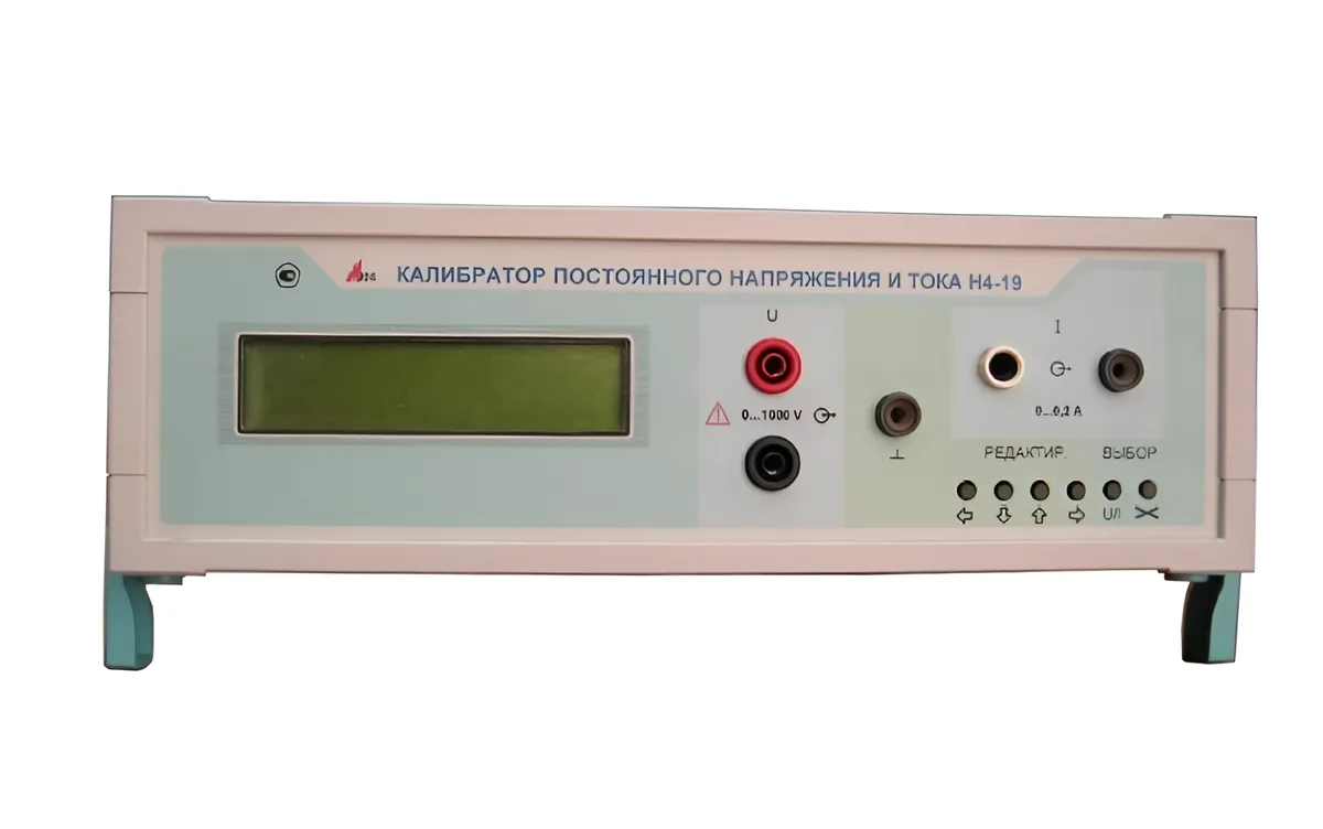 Калибратор постоянного напряжения и тока НПК МЕРА Н4-19