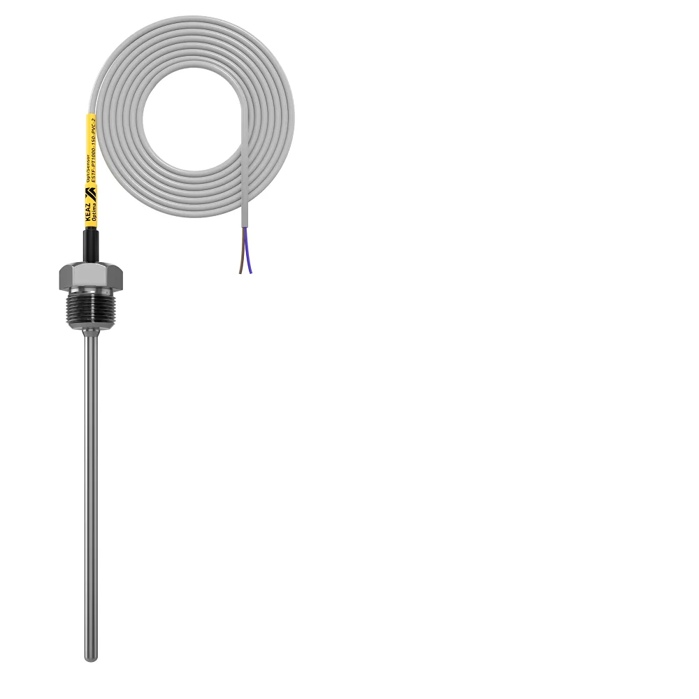 Датчик температуры погружной КЭАЗ OptiSensor ESTF-PT1000-150-PVC-2