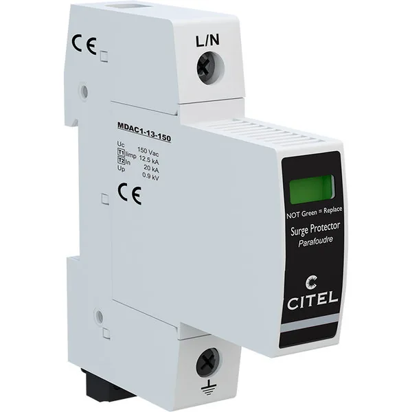 Устройство защиты от импульсных перенапряжений Citel DAC1-13S-10-150 (821710121), тип 1+2