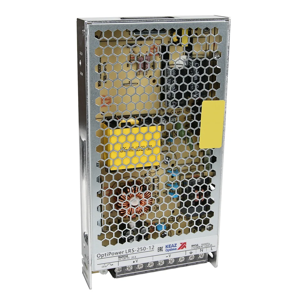 Блок питания панельный КЭАЗ OptiPower LRS 250-12 21A