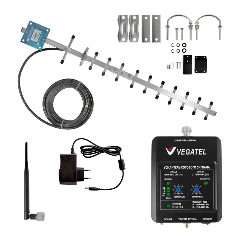 Репитер VEGATEL комплект VT-1800-kit LED
