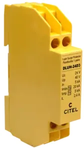 Устройство защиты от импульсных перенапряжений Citel DLUH-24D3 (640703), 1 пара, сети 4-20 мA