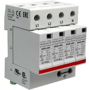 Устройство защиты от импульсных перенапряжений Citel DS44S-480 (461016), тип 2