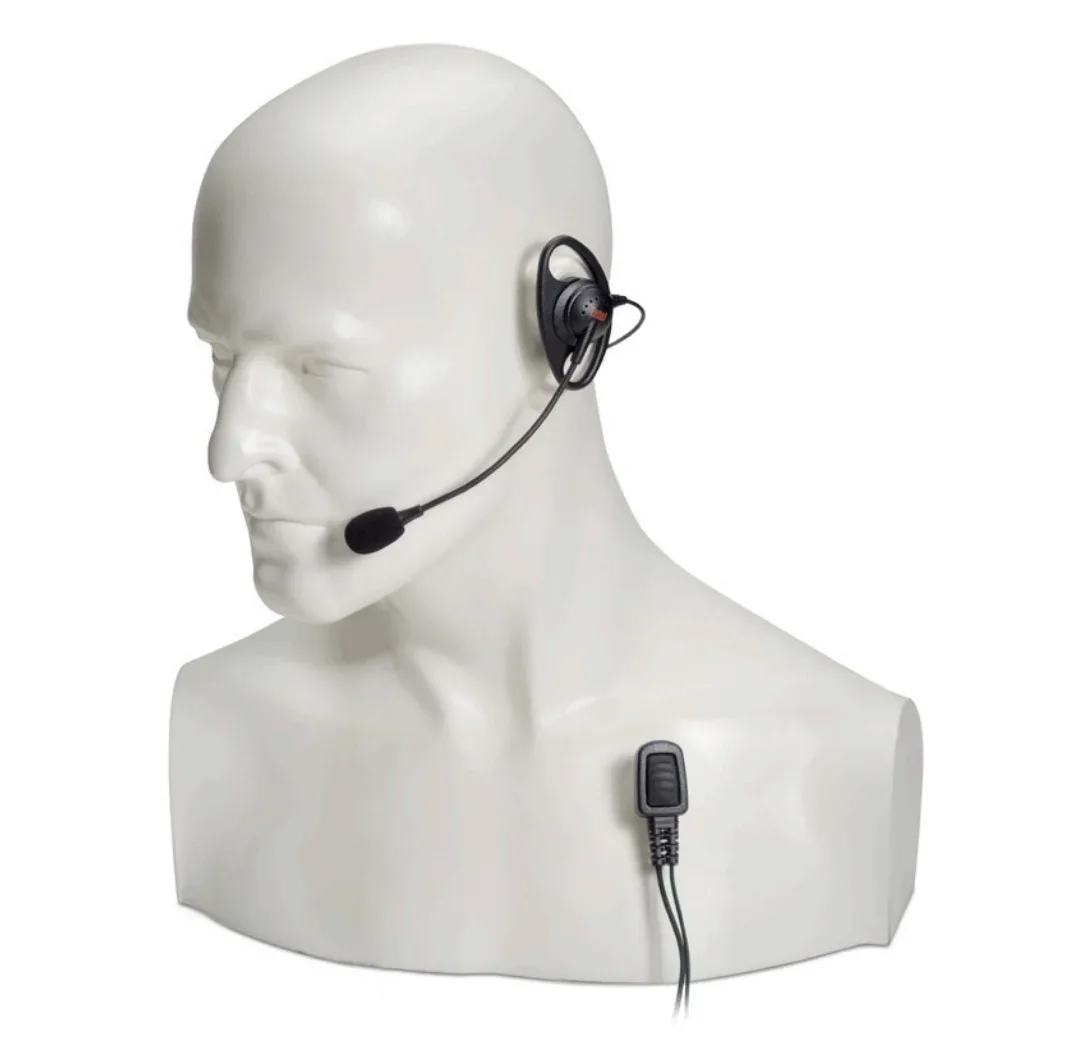 Петличный микрофон с выносным микрофоном и D-наушником Entel EA19/DT