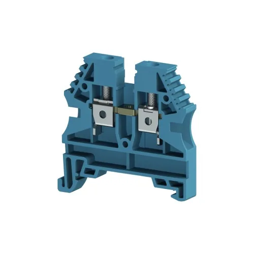 Винтовой клеммник на DIN-рейку 4 мм.кв. синий KLEMSAN AVK4 RP 304131RP