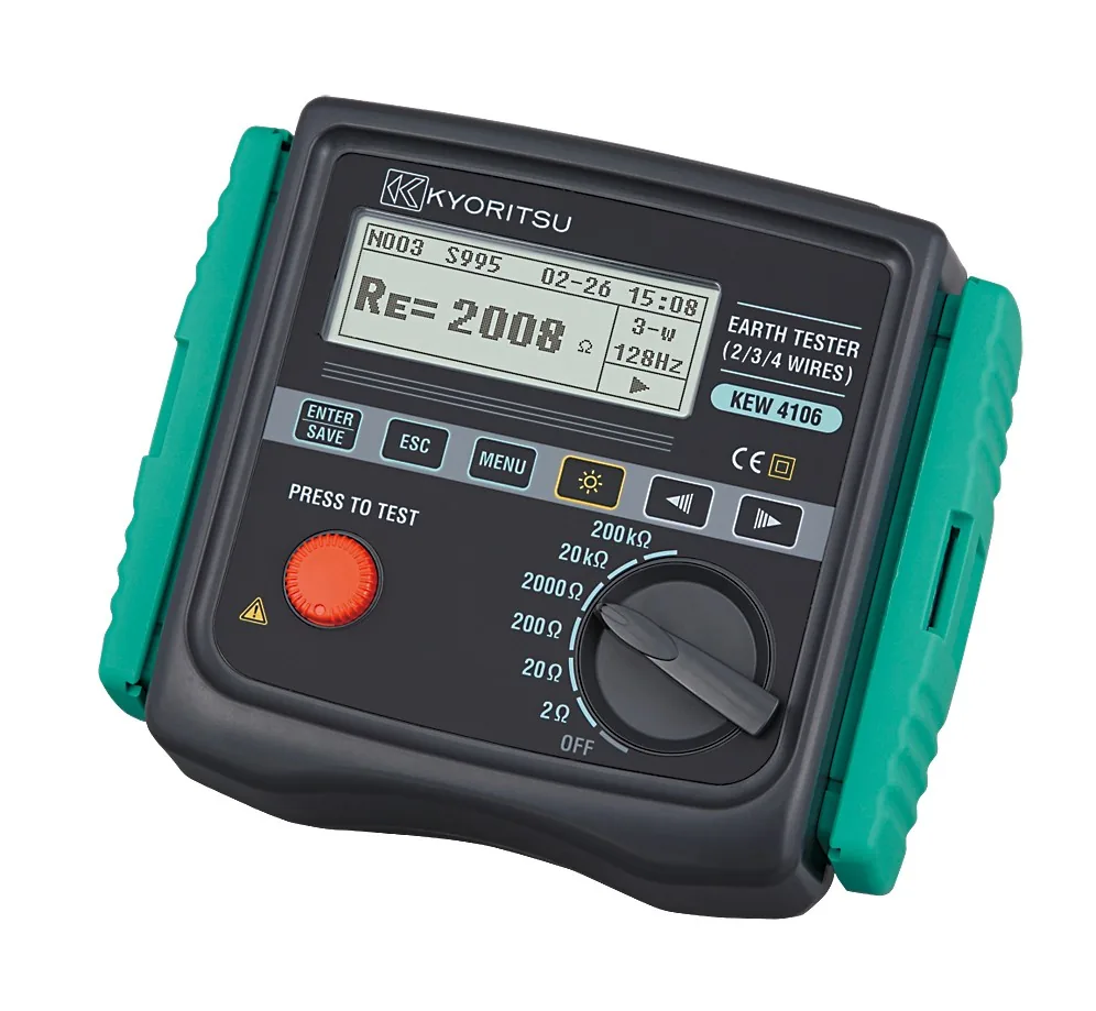 Измеритель сопротивления заземления Kyoritsu KEW 4106