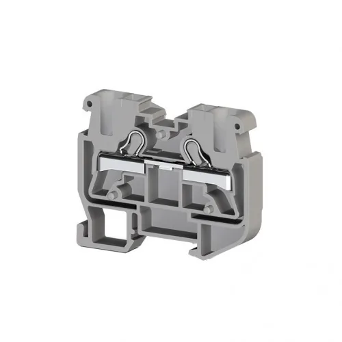 Миниклеммник пружиннный быстрозажимной Push in, 2,5 мм.кв. серый KLEMSAN PYKM 2,5 307399