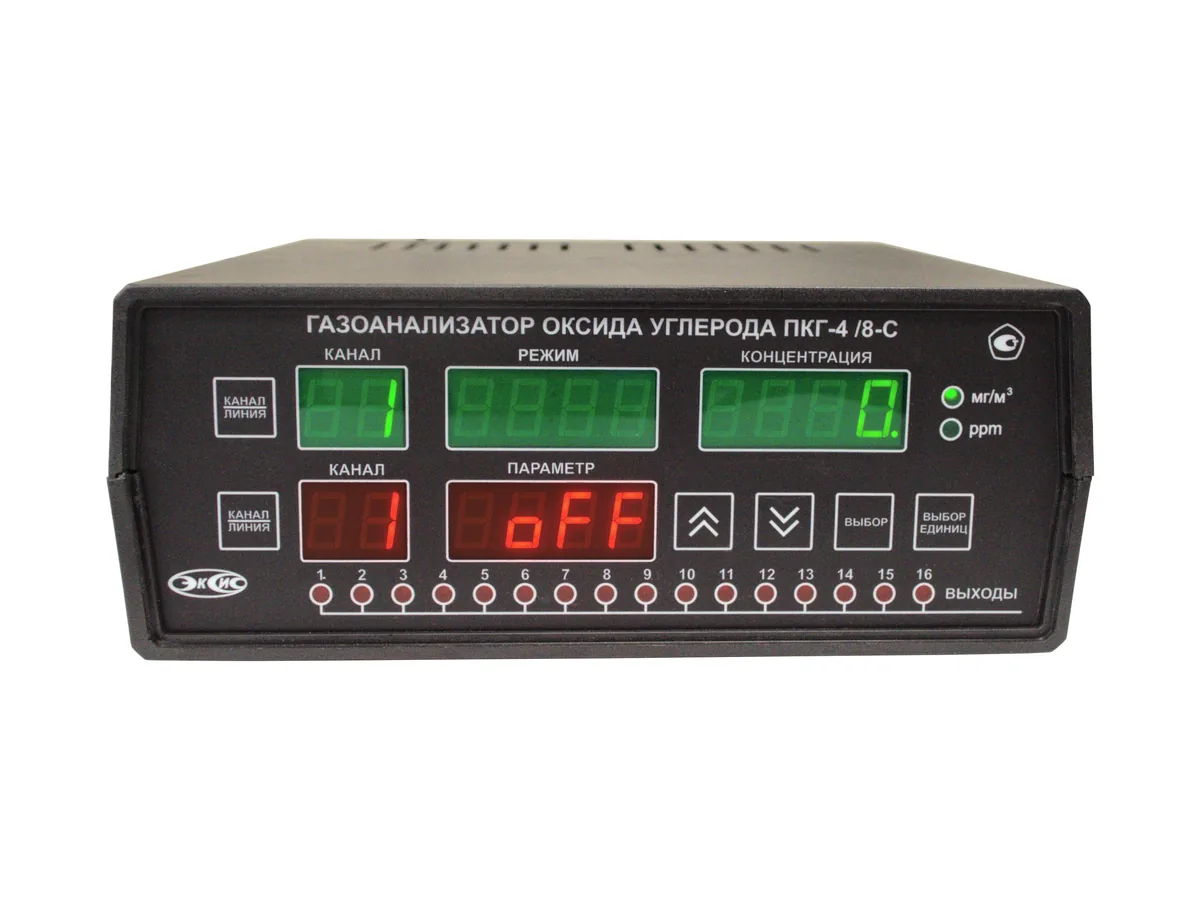 Газоанализатор ЭКСИС ПКГ-4/1-C-СО-2А