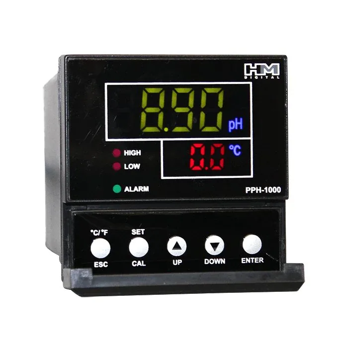 Однолинейный регулятор pH и температуры HM Digital PPH-1000