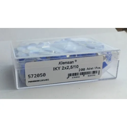 Наконечник изолированный огнестойкий KLEMSAN IKY 2x 2,5-10 572050