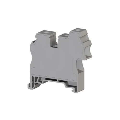 Винтовой клеммник 3-х выводной, 2x10 мм.кв 1x4 мм.кв. серый KLEMSAN AVK10 RD 4 304289
