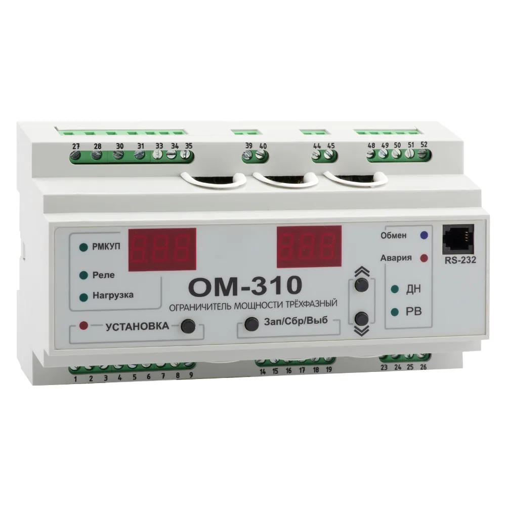 Реле мощности КЭАЗ OptiDin ОМ-310-УХЛ3.1