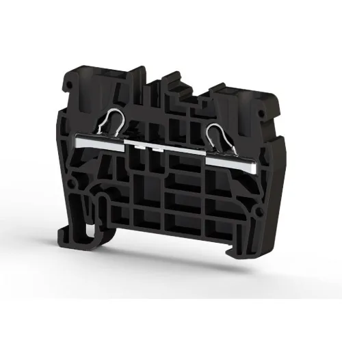 Клеммник пружинный быстрозажимной Push in, 4 мм.кв. чёрный KLEMSAN PYK4 307115
