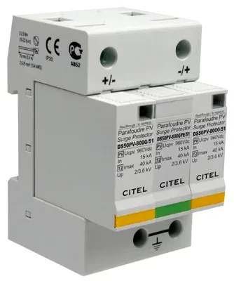 Устройство защиты от импульсных перенапряжений Citel DS50PVS- 500/51 (480171)