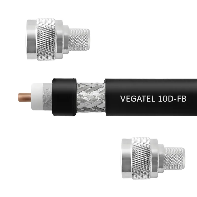 Кабельная сборка 10D-FB VEGATEL ГОСТ N-male-N-male 1 м