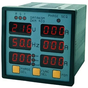 Панель измерения сети DATAKOM DKM-403