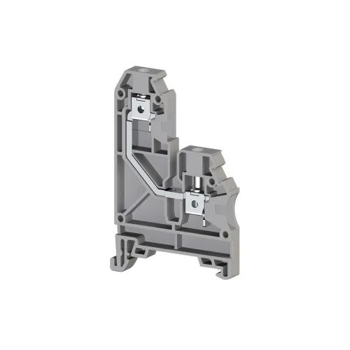 Винтовой клеммник на DIN-рейку 4 мм.кв. серый KLEMSAN AVK4 GD 304270