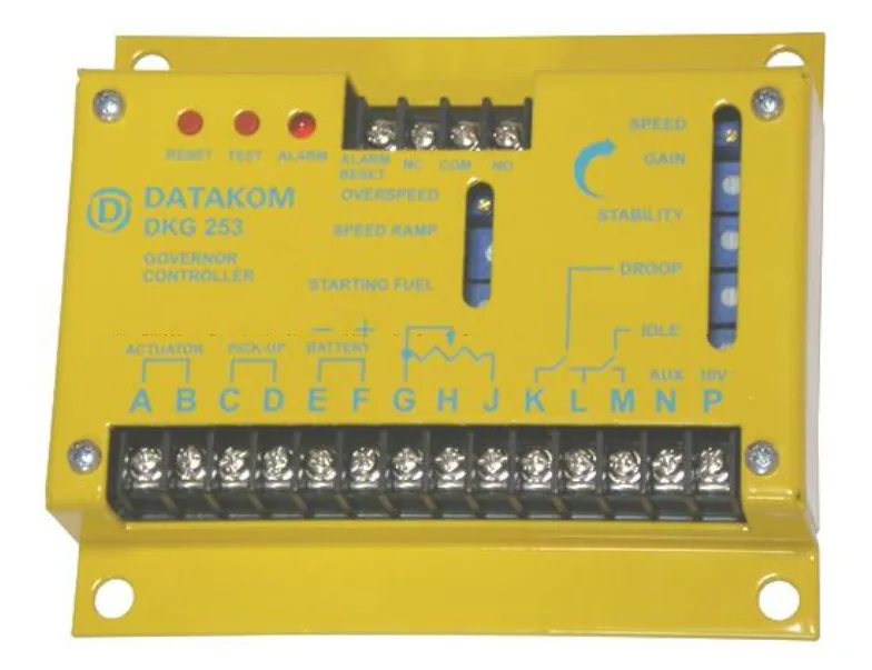 Регулятор частоты оборотов двигателя DATAKOM DKG-253, 251