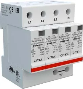 Устройство защиты от импульсных перенапряжений Citel DS44S-690 (461822), тип 2