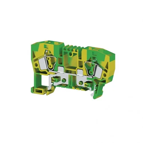 Клеммник пружинный 6 мм.кв. земля KLEMSAN YBK6T 336240