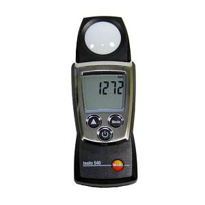 Поверка люксметра Testo 540