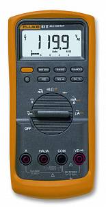 Поверка мультиметра цифрового Fluke 83-V, Fluke 87-V